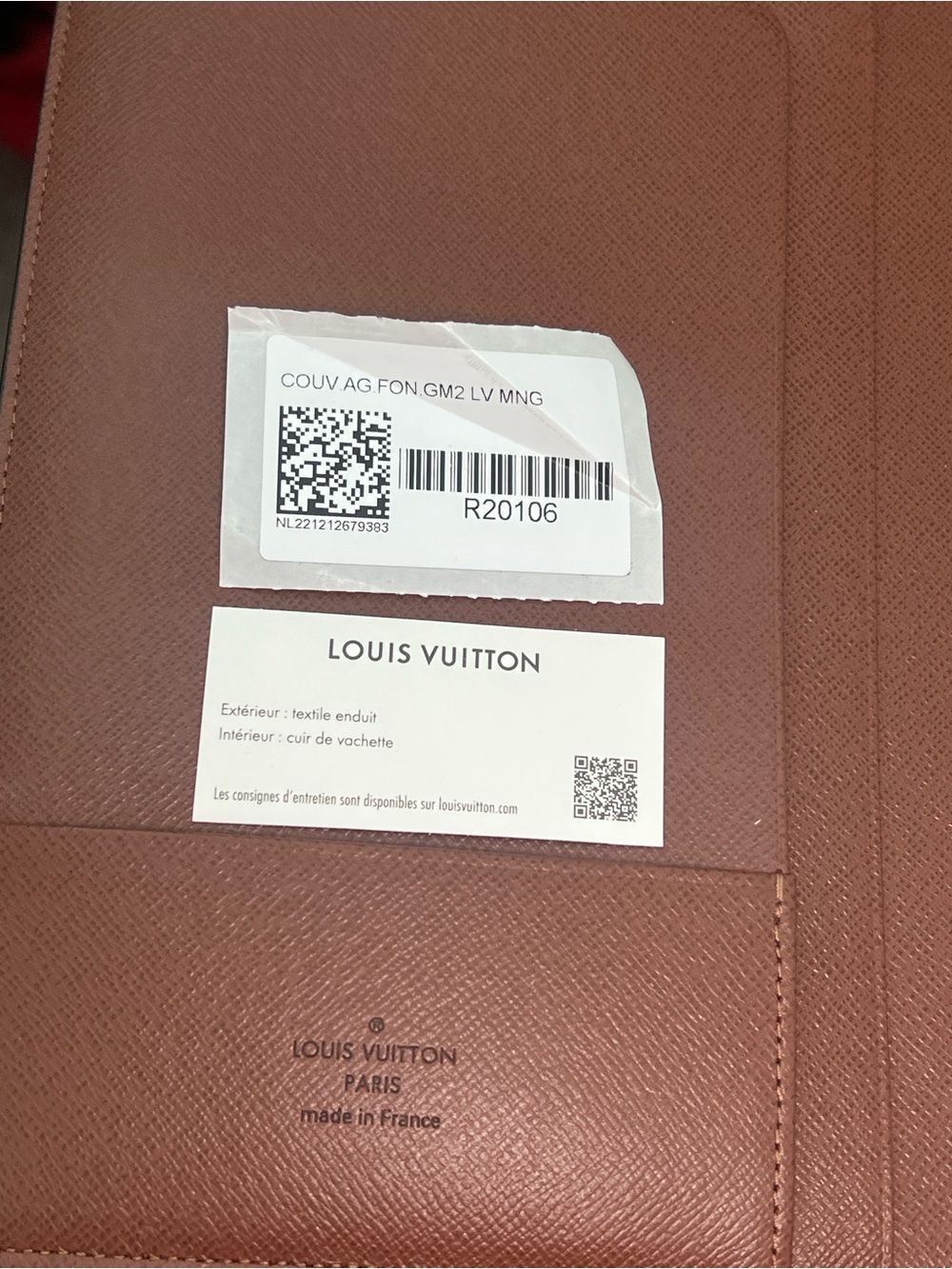 Louis Vuitton Large Ring Agenda Cover - Picture 10 of 17